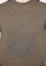 Galerina Grafik Druck Baumwolle Sweatshirt