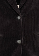 Apohis Baumwolle Kordel Blazer