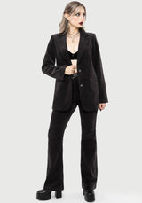 Apohis Baumwolle Kordel Blazer