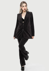 Apohis Baumwolle Kordel Blazer