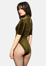 Thornshade Hoch Hals Velours Body