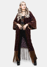 Sienna Devore Fransen Kimono
