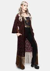 Sienna Devore Fransen Kimono