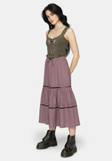 Siora Folklore Embroidered Corset Top