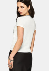 Lux Schlange Burnout Baby T-Shirt