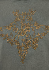 Saski Dorn Kastenförmig Kurz T-Shirt