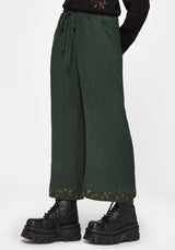 Elio Crinkle Embroidered Culotte