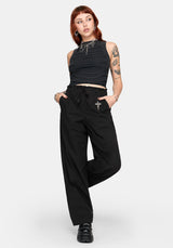 Ada Paperbag Tie Waist Trousers