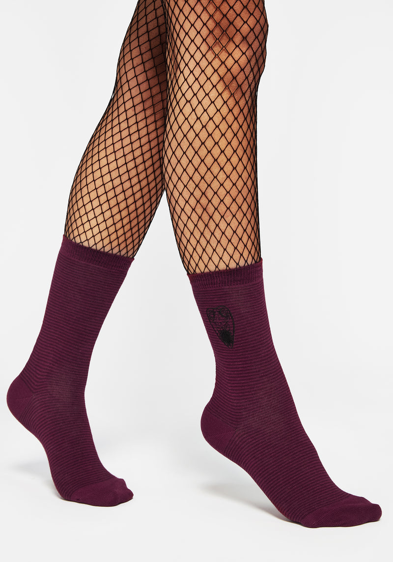 Kozmic Bestickt Socken