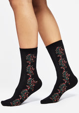 Spectrum Blumenmuster Socken