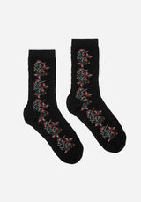Spectrum Blumenmuster Socken