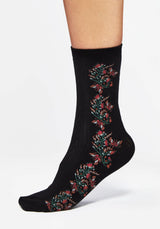 Spectrum Blumenmuster Socken