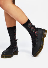 Spectrum Blumenmuster Socken