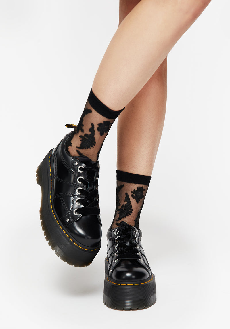 Esoteric Farn Spitze Socken