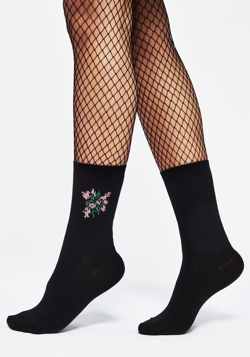 Twisted Schlange Socken
