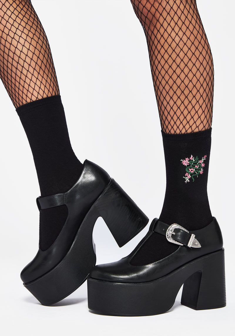 Twisted Schlange Socken