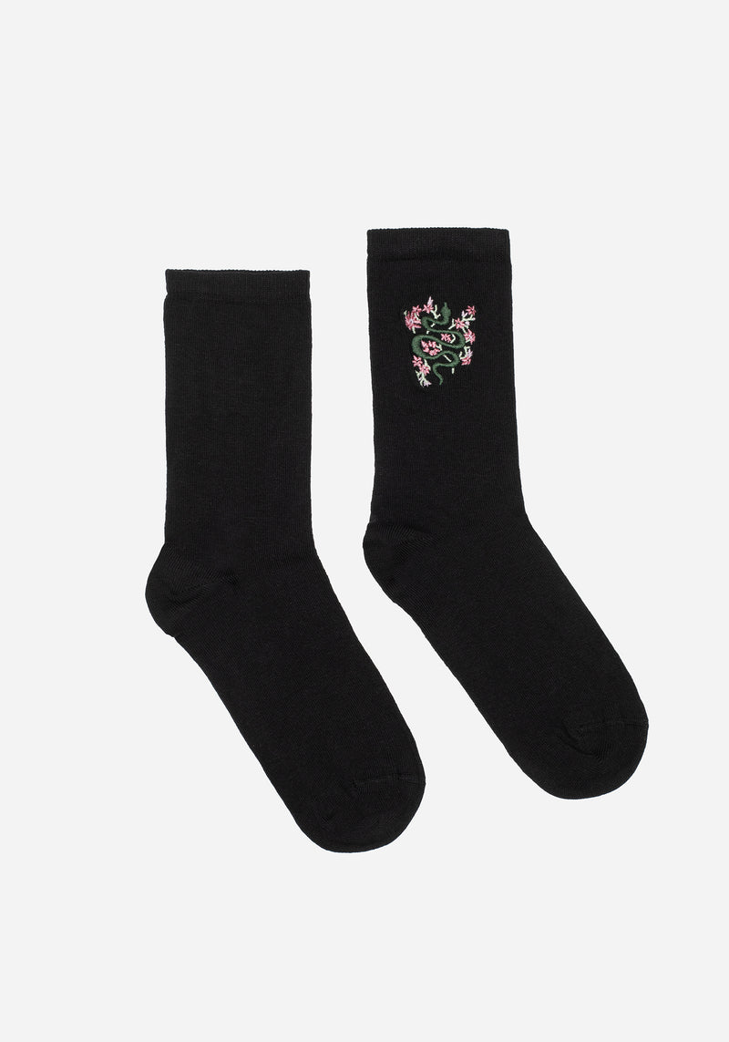 Twisted Schlange Socken