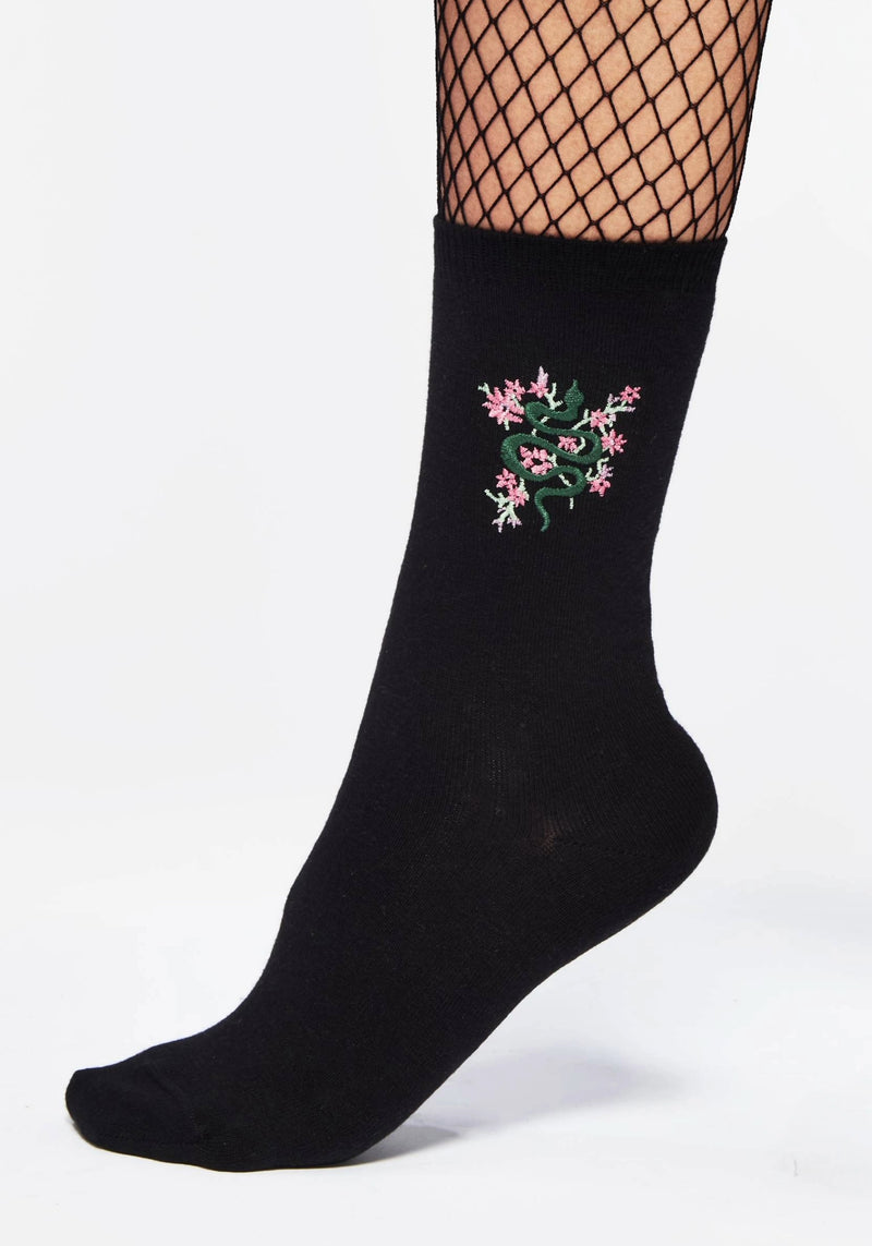 Twisted Schlange Socken