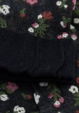 Everblooming Blumenmuster Mesh Socken