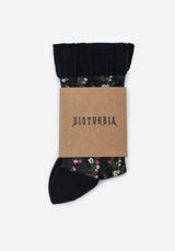 Everblooming Blumenmuster Mesh Socken