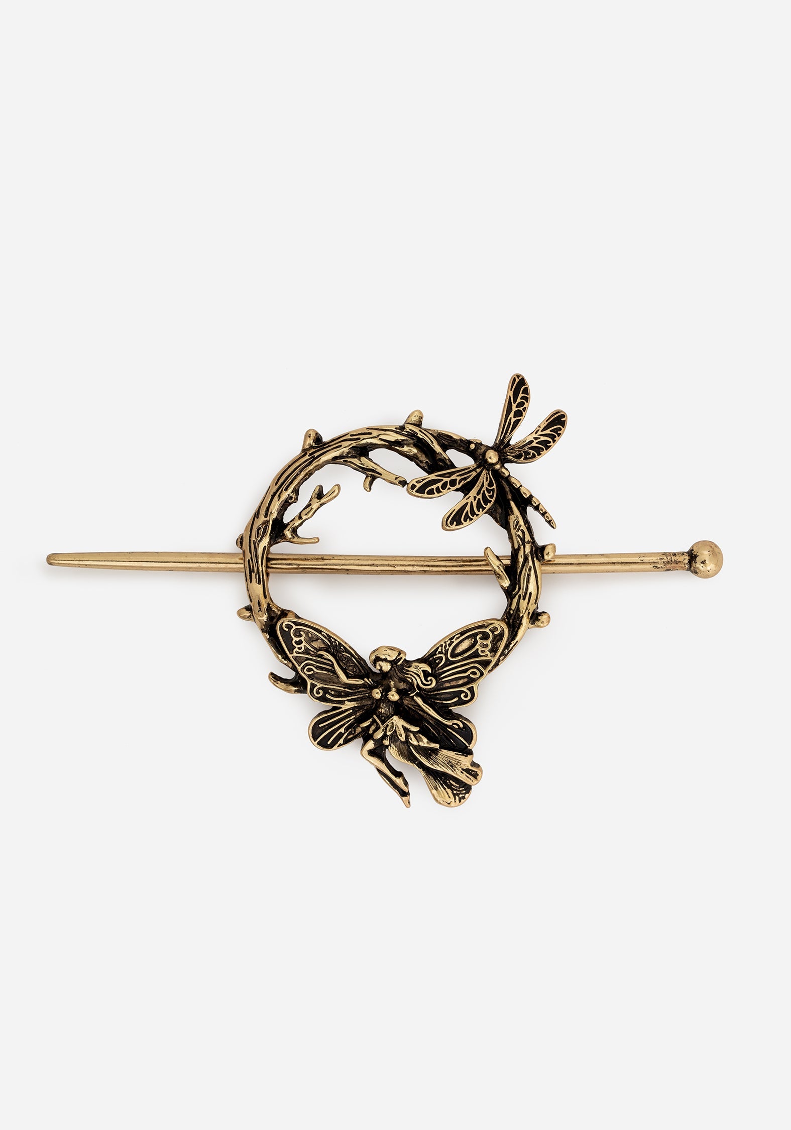 Maypole Fee Haar Anstecknadel