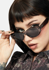Sabre Dagger Oval Sunglasses
