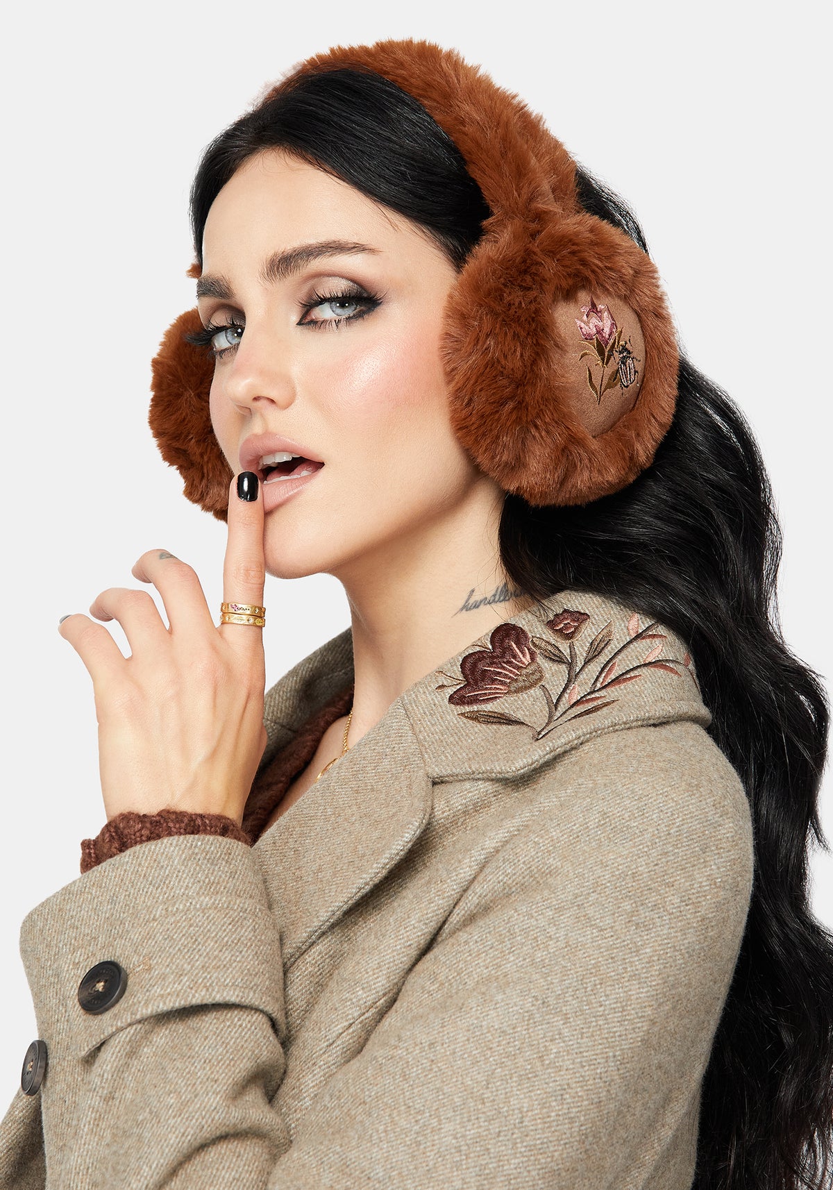 Alina Käfer Kunst- Pelz Ear Muffs
