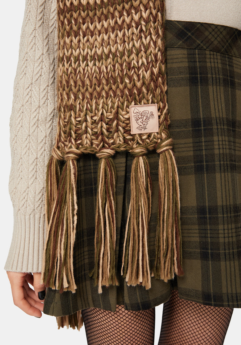 Daphne Bug Patch Cable Scarf