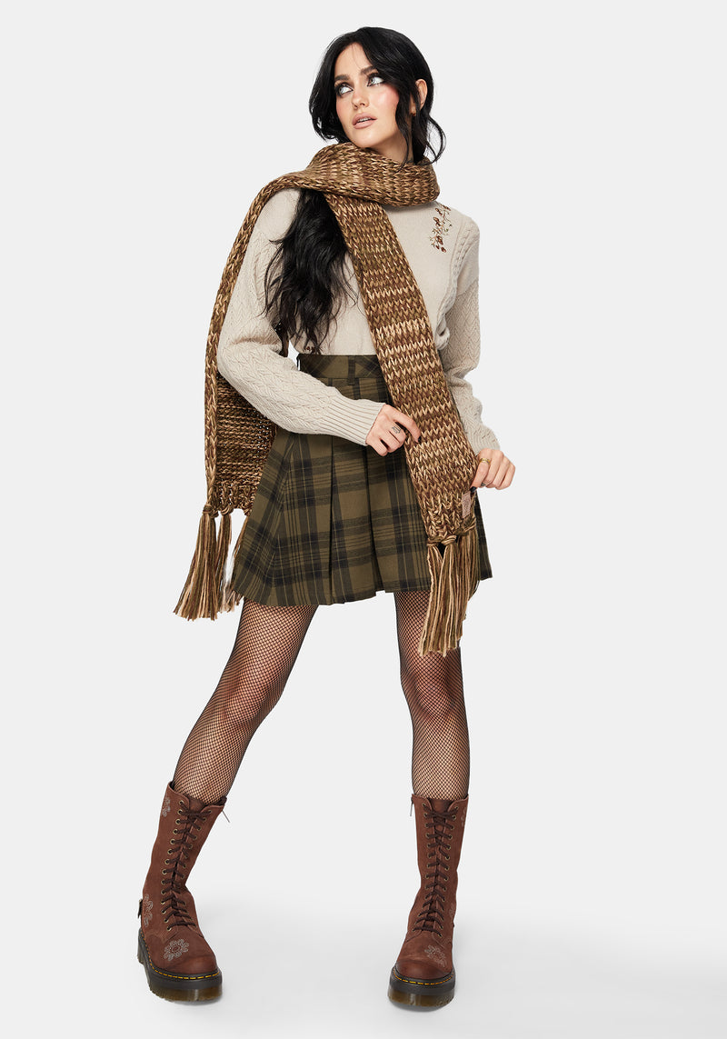 Daphne Bug Patch Cable Scarf