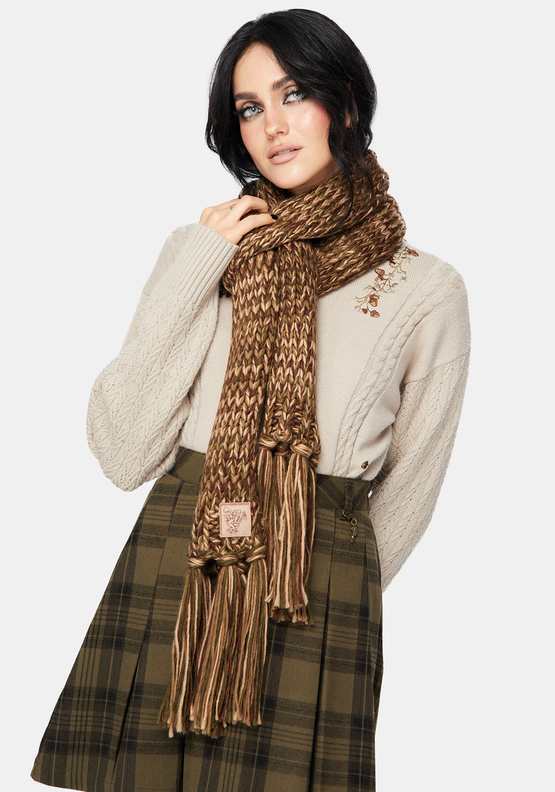 Daphne Bug Patch Cable Scarf