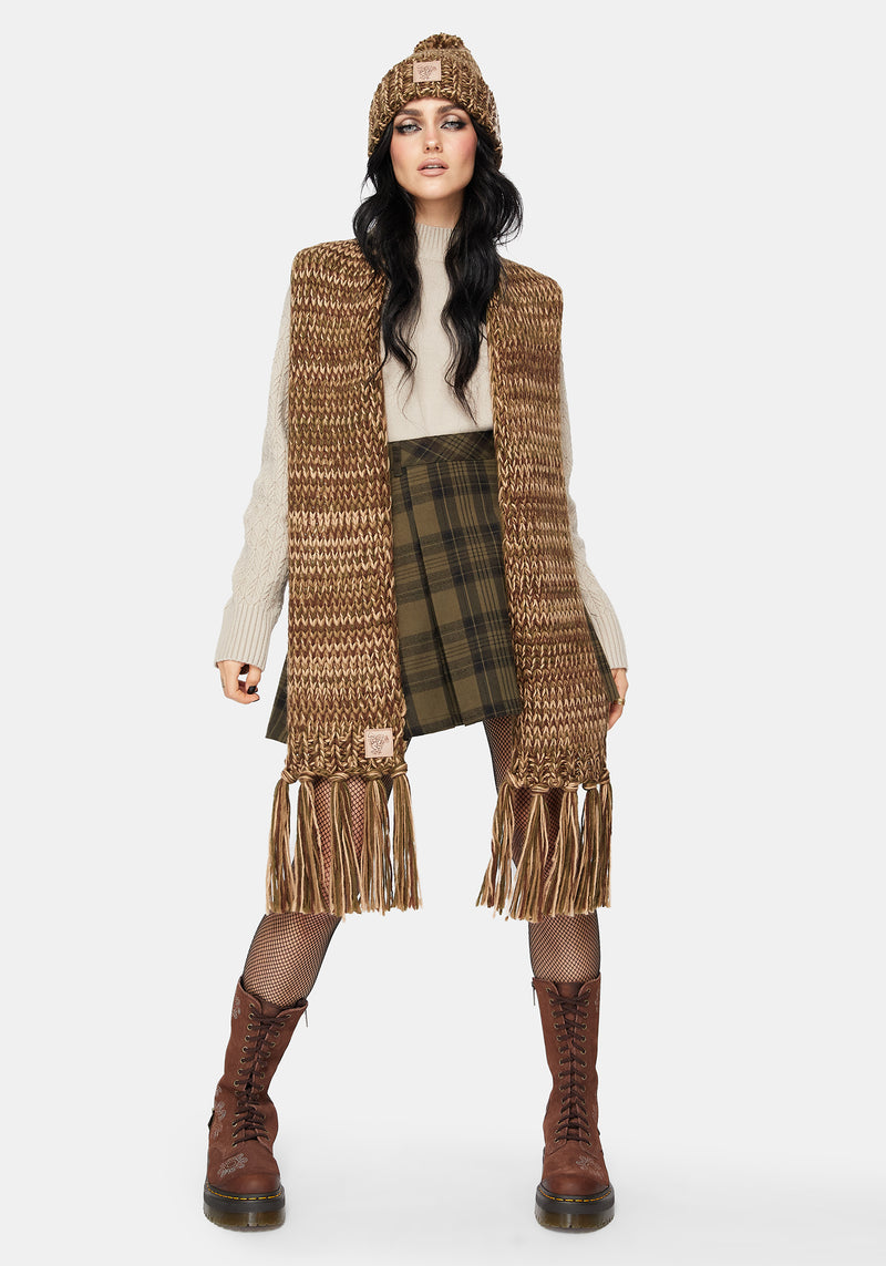 Daphne Bug Patch Cable Scarf