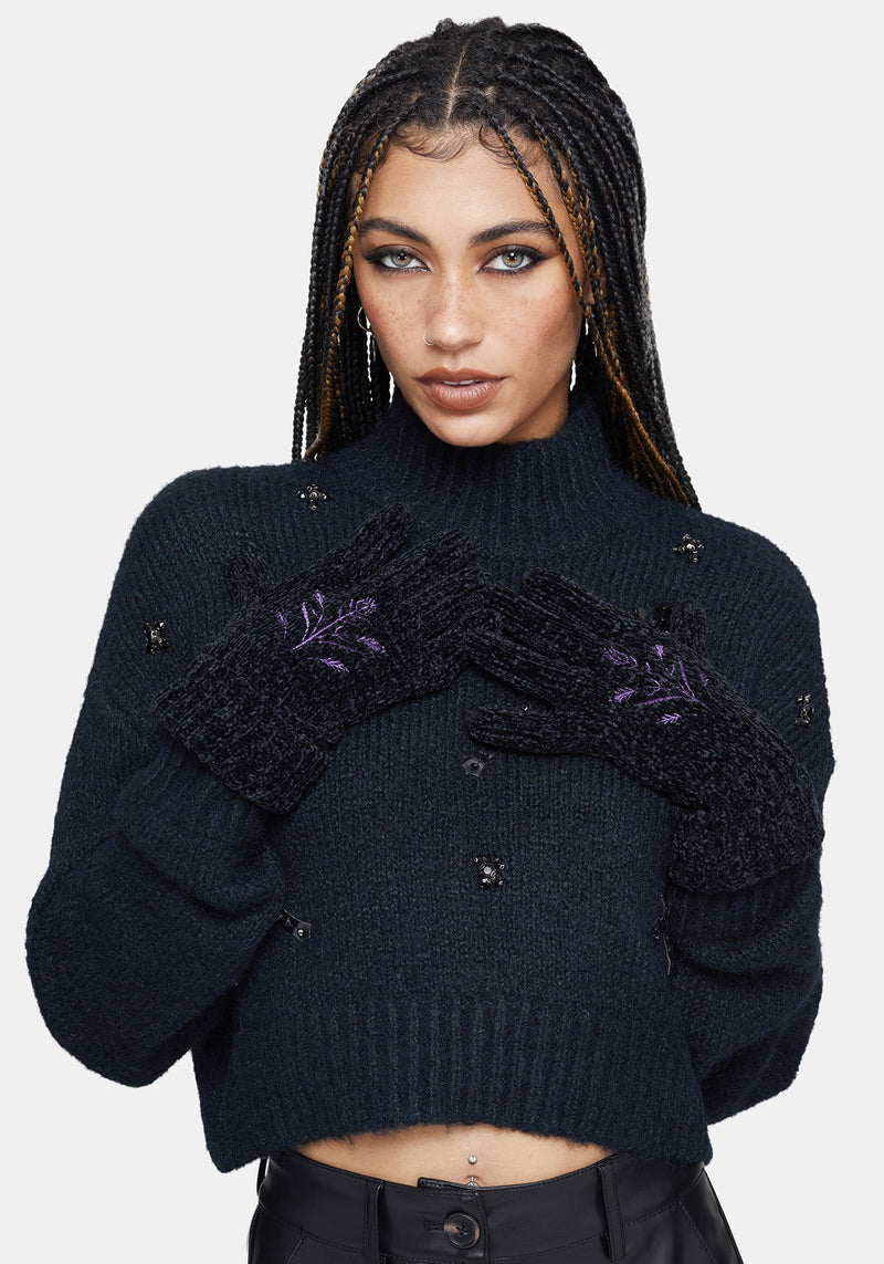 Cybele Chenille Gloves
