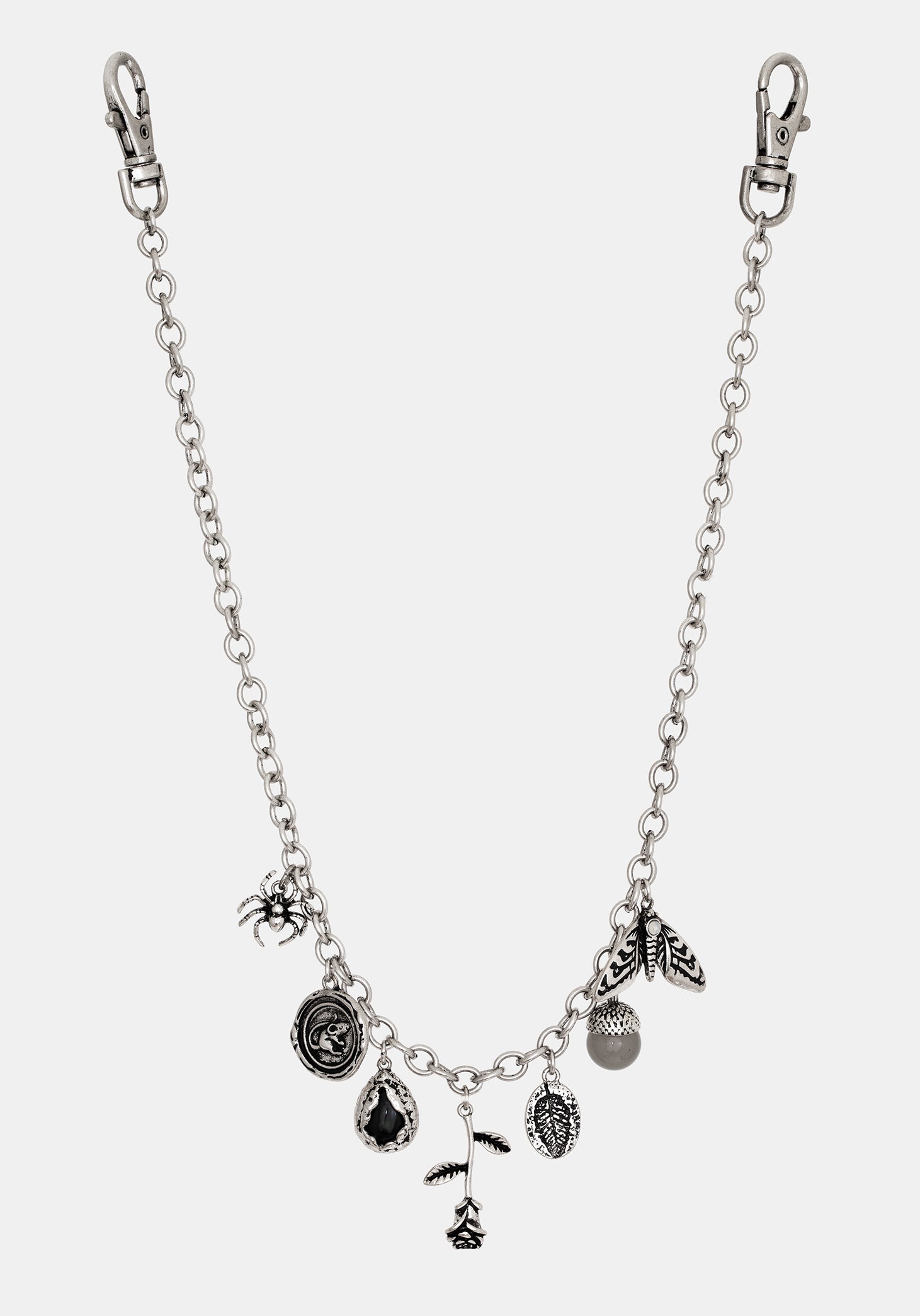 Draven Rat & Spinne Tasche Kette
