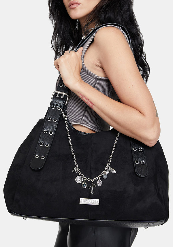 Draven Rat & Spinne Tasche Kette