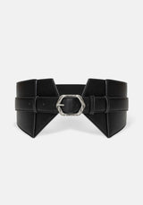 Lancet Buckle Pointed Waist Belt