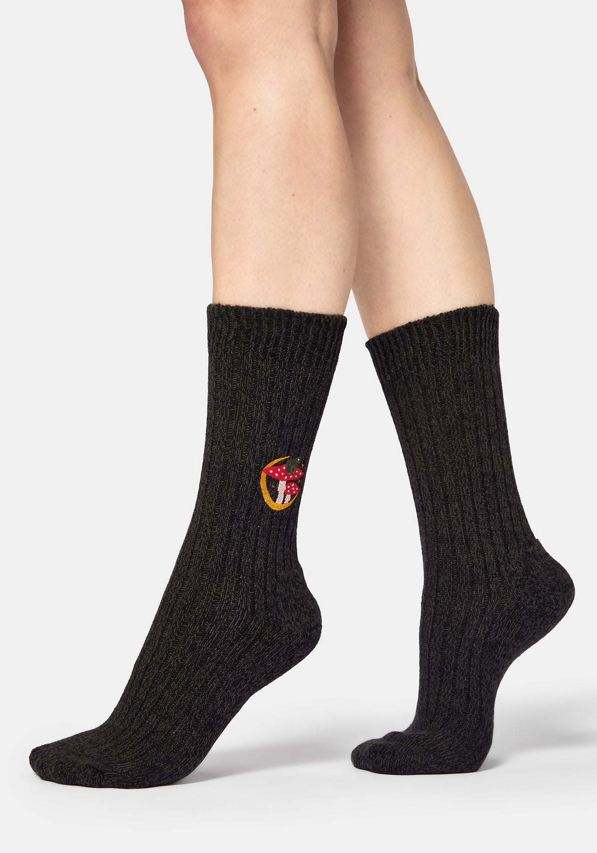 Swamplife Bestickt Knitted Socken