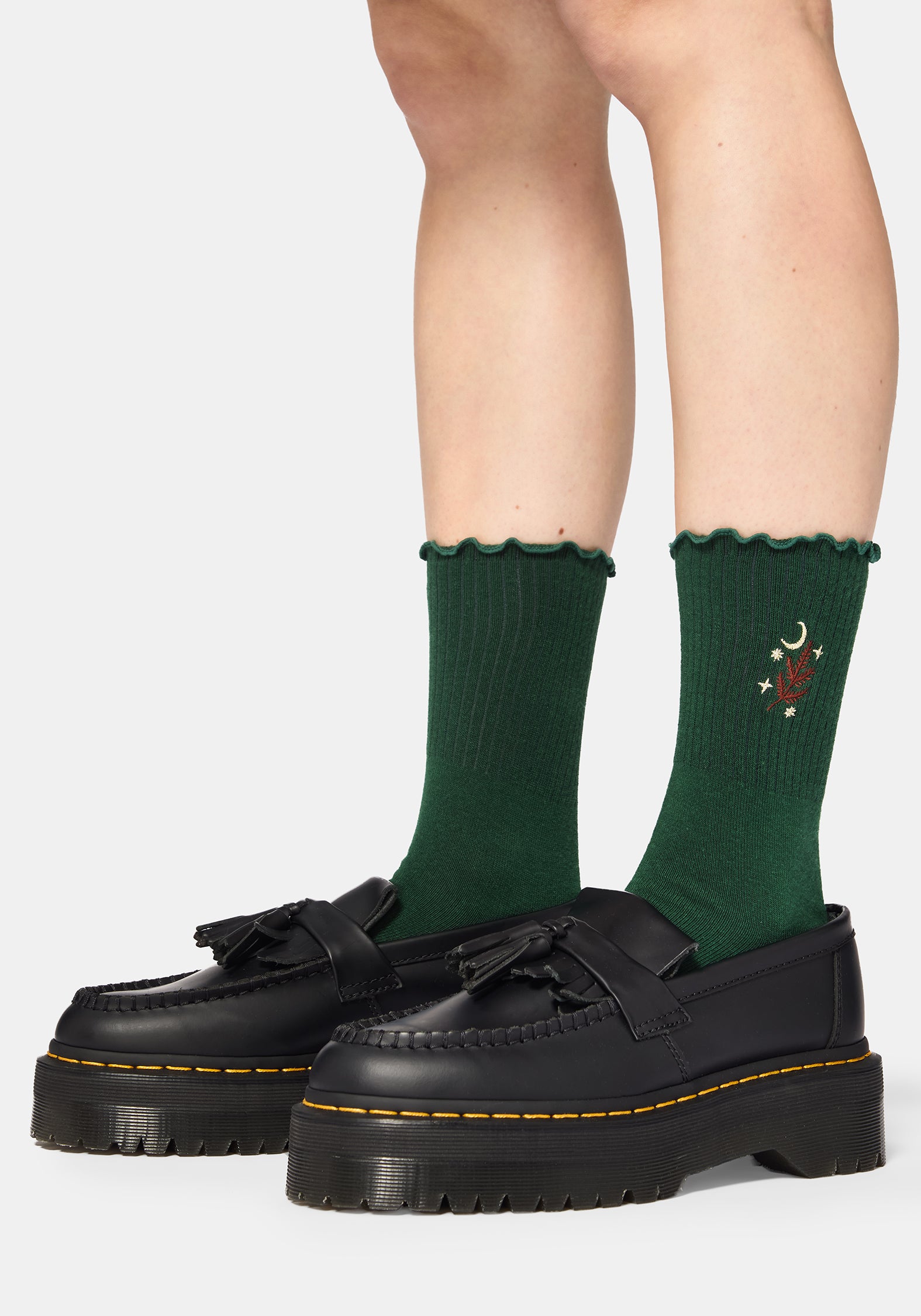 Abellona Bestickt Socken