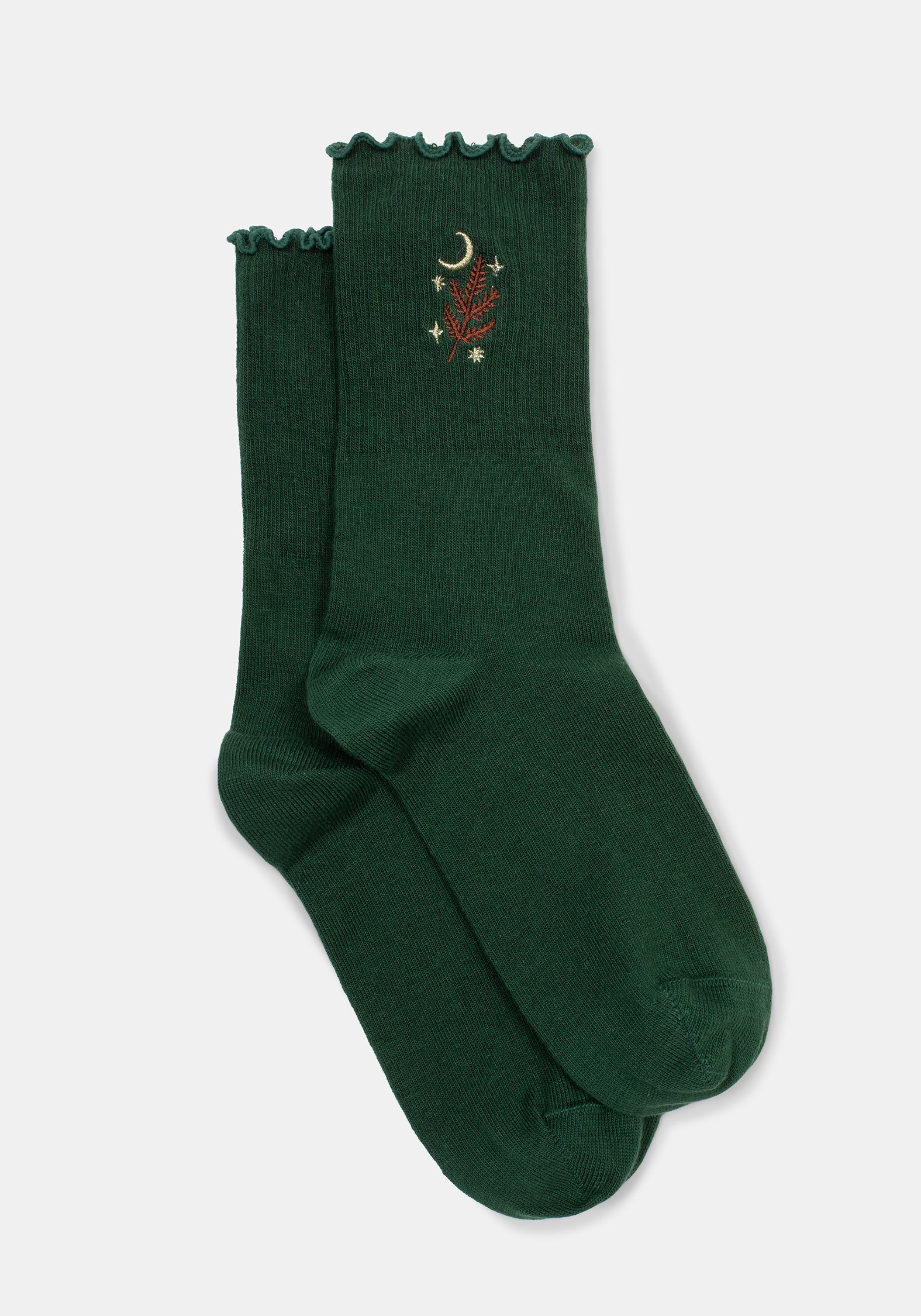 Abellona Bestickt Socken