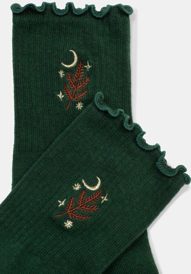 Abellona Embroidered Socks