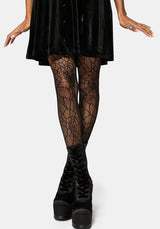 Anemone Large Floral Tights