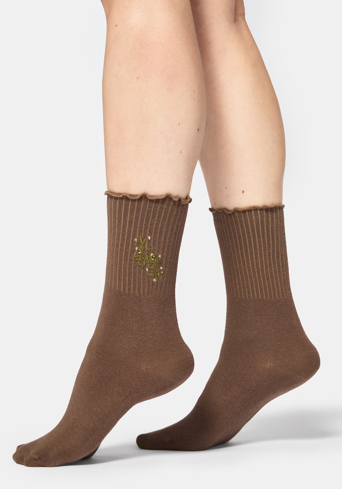 Koax Bestickt Socken