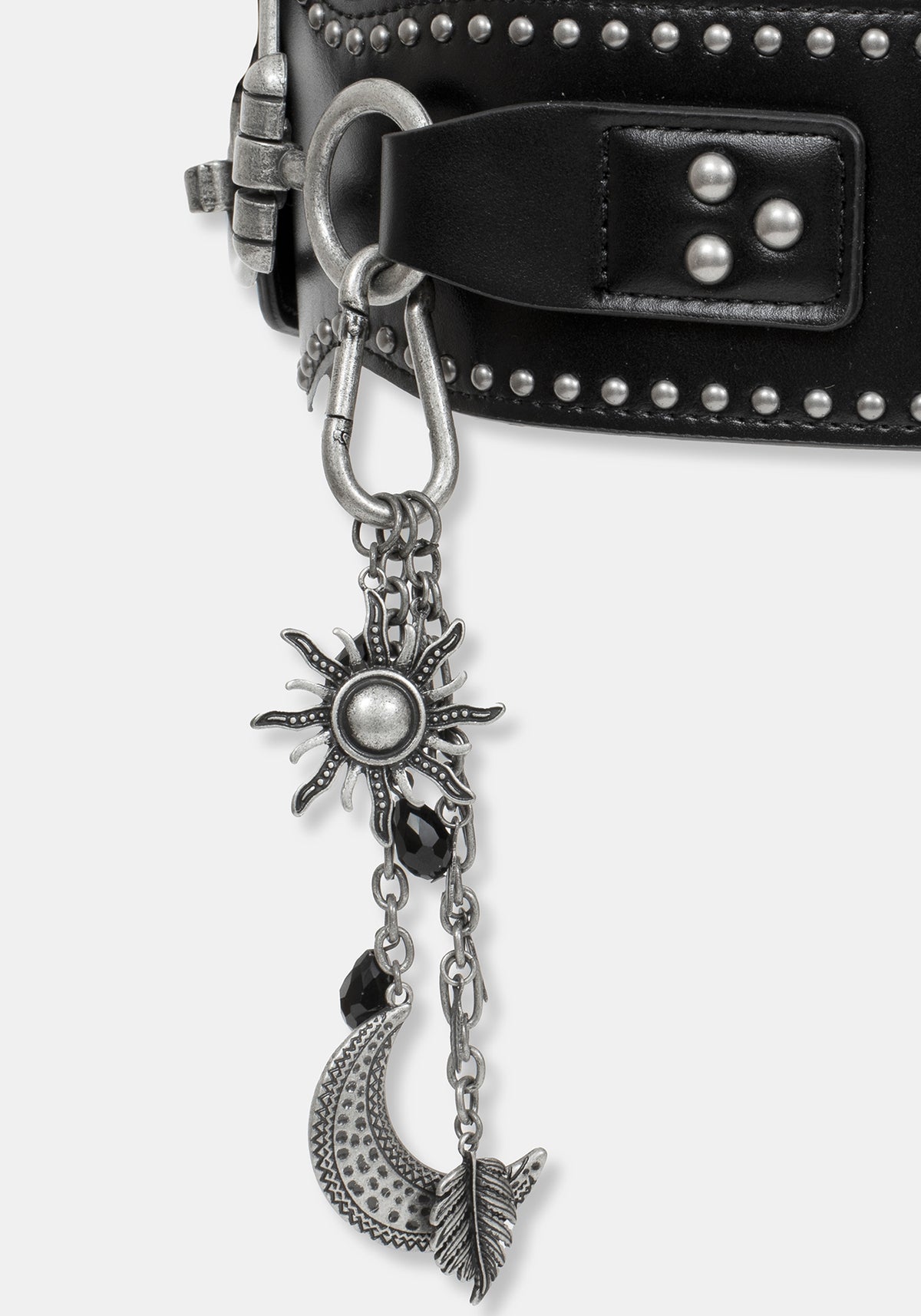 Sul Studded Anhänger Stretch Taille Gürtel