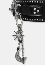 Sul Studded Anhänger Stretch Taille Gürtel