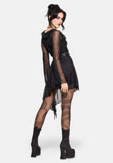 Nightlore Schlange Druck Strumpfhosen