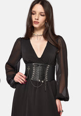 Evelyne Elasticated Corset Waist Belt