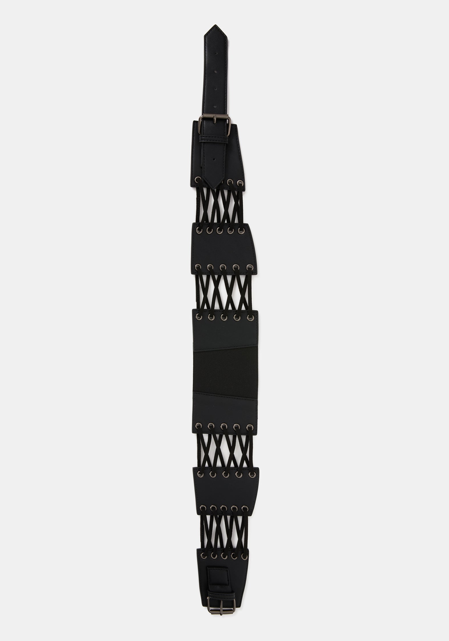 Mortika Vorderseite Stitched Taille Gürtel