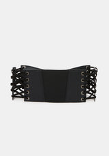 Mortika Vorderseite Stitched Taille Gürtel