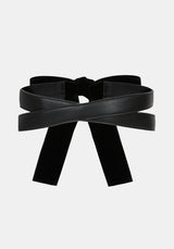 Lilane Cross Over Bow Rücken Taille Gürtel