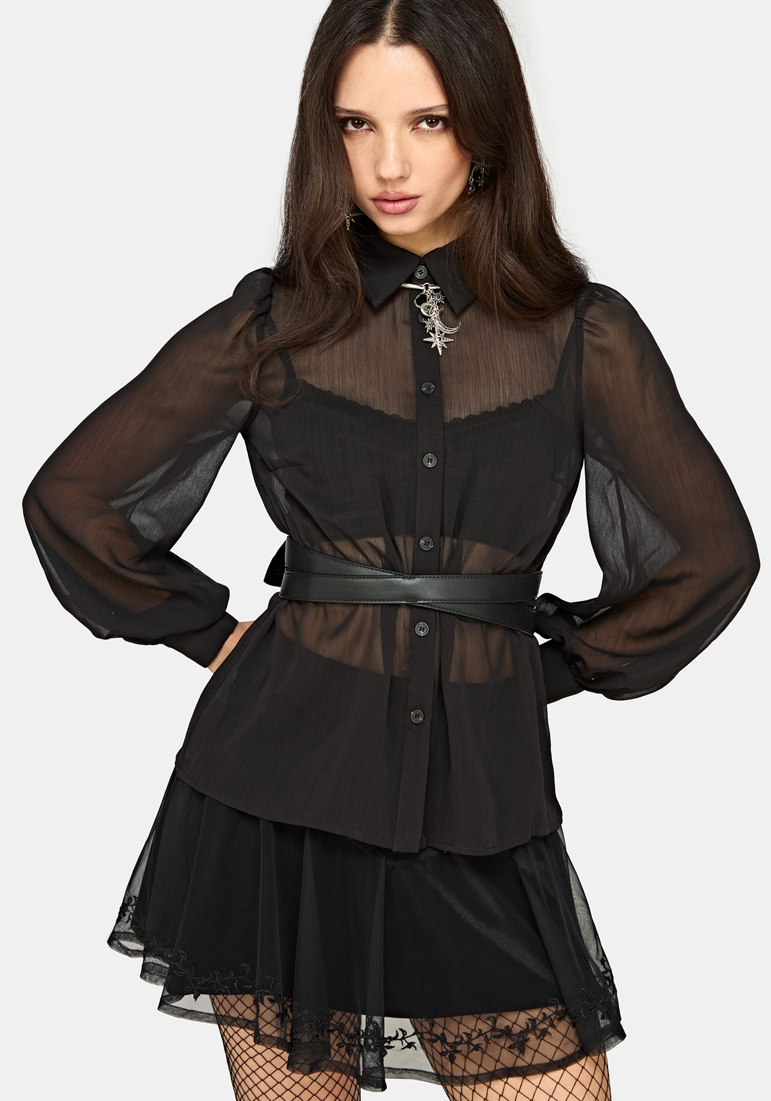 Lilane Cross Over Bow Rücken Taille Gürtel