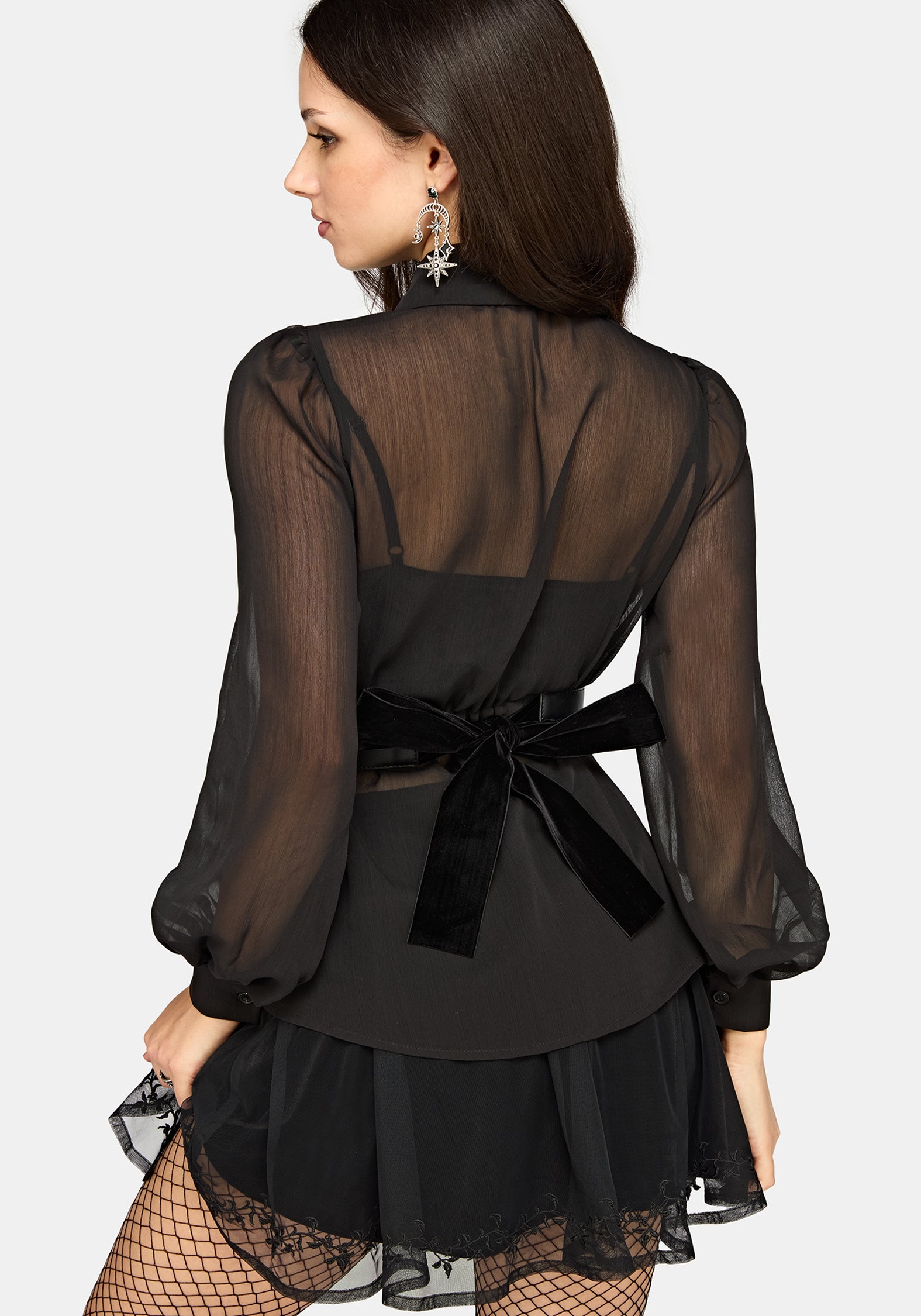 Lilane Cross Over Bow Rücken Taille Gürtel